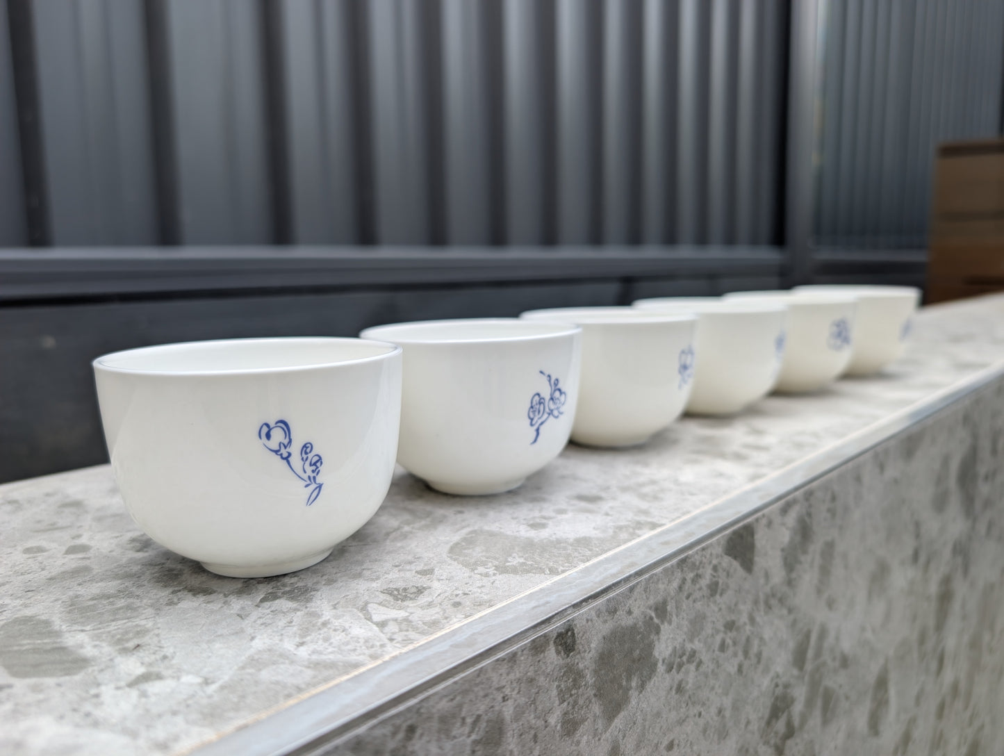 [皆有時茶杯］ 梅花六式